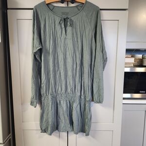 Patagonia Sage Green Flowy Dress Sz M